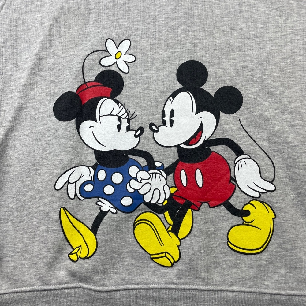 Disney Mickey and Minnie Mouse Full Zip Up Hoodie Sweatshirt Women's XL - Picture 10 of 10